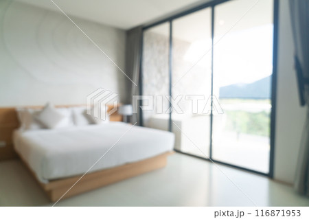 abstract blur bedroom interior for background abstract blur bedroom interior for background 116871953