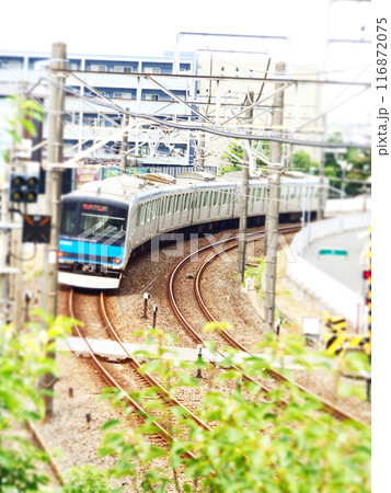 線路のある風景 鉄道写真 線路のある風景 鉄道写真 116872075