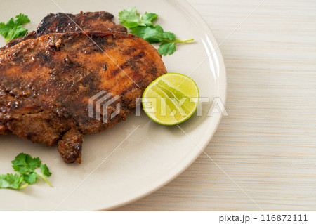 spicy grilled jamaican jerk chicken spicy grilled jamaican jerk chicken 116872111