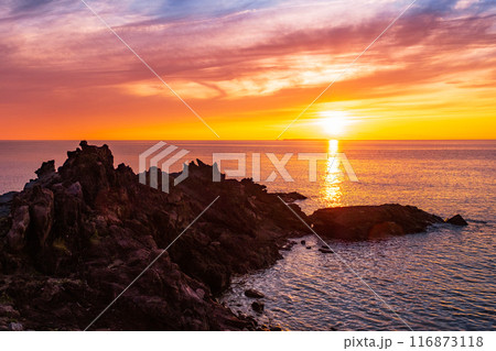 十六羅漢岩・夕景 十六羅漢岩・夕景 116873118
