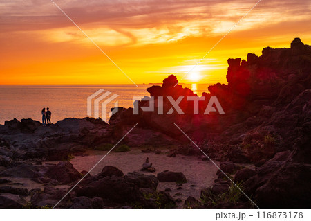 十六羅漢岩・夕景 十六羅漢岩・夕景 116873178