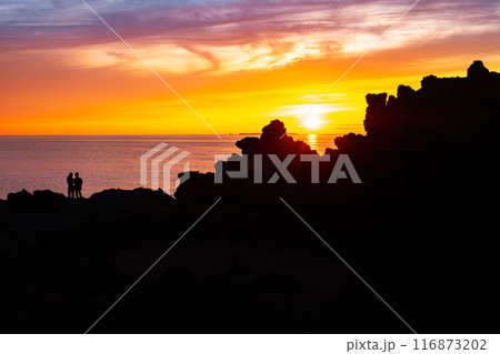 十六羅漢岩・夕景 116873202