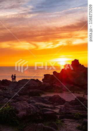 十六羅漢岩・夕景 116873209