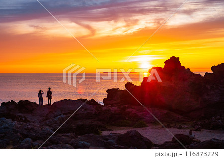 十六羅漢岩・夕景 十六羅漢岩・夕景 116873229