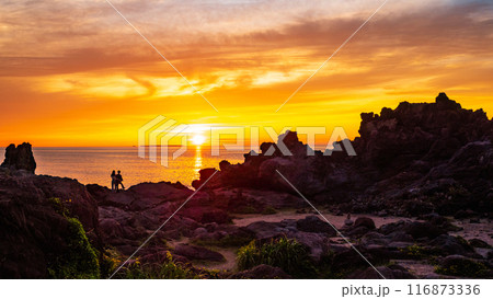 十六羅漢岩・夕景 十六羅漢岩・夕景 116873336
