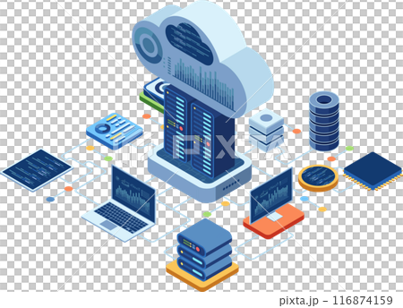 Isometric Cloud Based Solution with Data Center Connectivity 116874159
