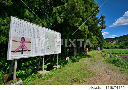 愛知県新城市 三河国「長篠城」と鳥居強右衛門 磔の場 愛知県新城市 三河国「長篠城」と鳥居強右衛門 磔の場 116874323