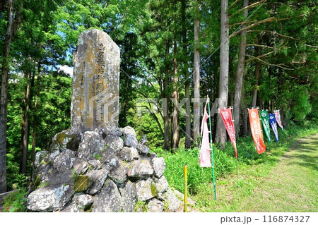 愛知県新城市　三河国「長篠城」と鳥居強右衛門　磔の場 116874327