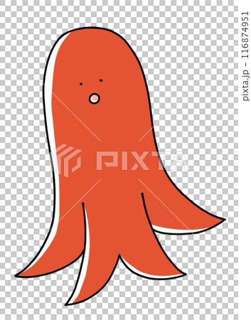 鬆散簡單的章魚香腸，紮實的塗層 116874951