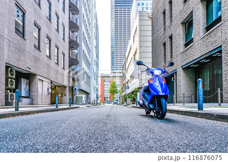 原付二種125ccスクーターと横浜 原付二種125ccスクーターと横浜 116876075