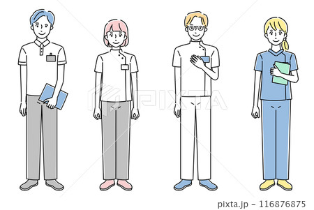 作業療法士、理学療法士、言語聴覚士、看護師、医療 作業療法士、理学療法士、言語聴覚士、看護師、医療 116876875
