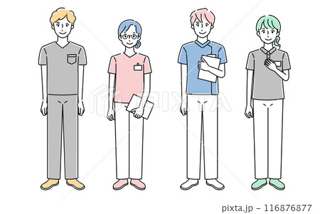 作業療法士、理学療法士、言語聴覚士、看護師、医療 116876877