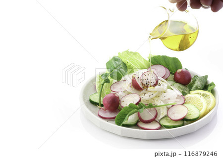 ラディッシュ 野菜サラダ 116879246