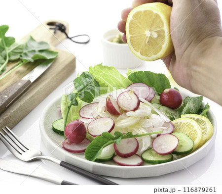 ラディッシュ 野菜サラダ 116879261