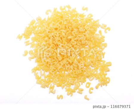 pasta on a white background pasta on a white background 116879371