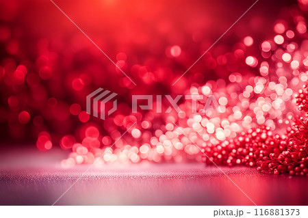 Abstract Christmas and new year background,shiny golden,red,blue lights with bokeh and space for any design. 116881373