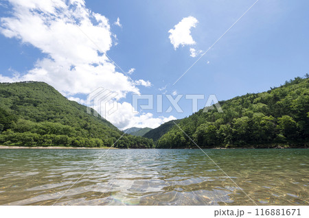 夏の苅込湖 116881671