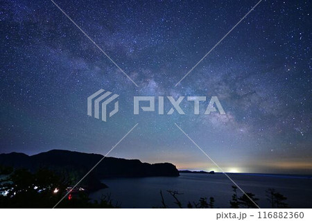 隠岐の島からの天の川 116882360
