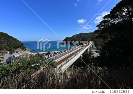 余部鉄橋 の風景 116882621