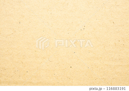 Brown eco recycled kraft paper sheet texture cardboard background 116883191