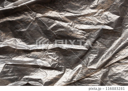 Black plastic bag texture background Black plastic bag texture background 116883281