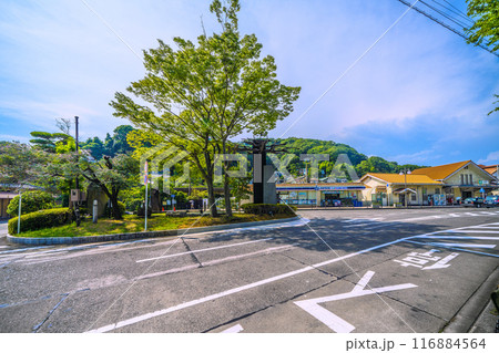 日本の大磯都市景観　7月。JR大磯駅などを望む＝令和6年7月22日 116884564