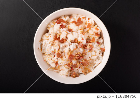 カリカリ梅　しらすご飯 116884750