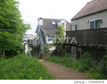 ヨーロッパ風の日本の路地 116884976