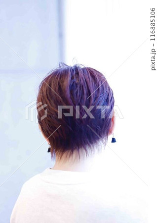 アラ40th-50th白髪染めハイライト＋ショート！ 116885106