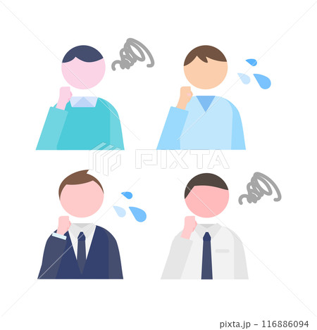 不安 男性 不安 男性 116886094