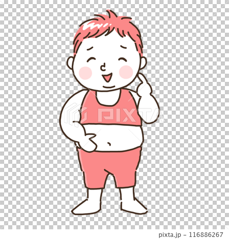 胖胖的人（簡單） 116886267