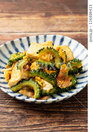 ゴーヤチャンプルー ゴーヤチャンプルー 116886413