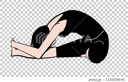 Yoga pose 116889640