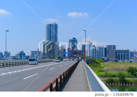 千葉県松戸市国道6号線2024年7月 116889676