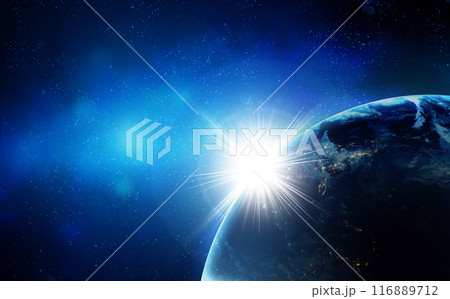 宇宙から見た地球 宇宙から見た地球 116889712