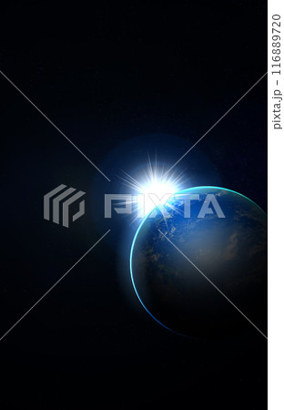 宇宙から見た地球 116889720