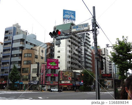 東京・両国の国技館通り 116889834