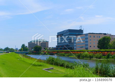 埼玉県越谷市越谷市役所周辺2024年7月 116890070