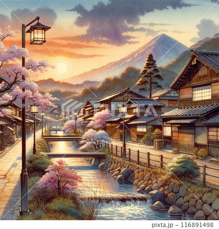 昭和の町並み 116891498