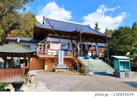 【徳島県】四国霊場「第7番札所」十楽寺（光明山・蓮華院）秋の紅葉 116891654