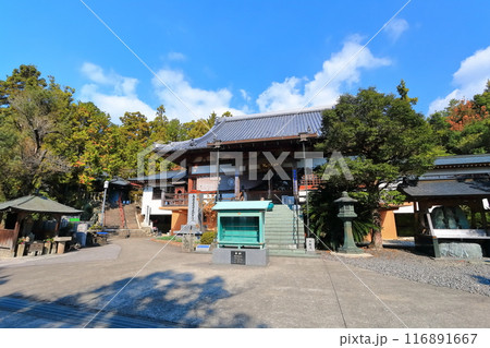 【徳島県】四国霊場「第7番札所」十楽寺（光明山・蓮華院）秋の紅葉 116891667