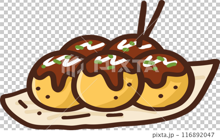 Takoyaki Japanese Cuisine 116892047