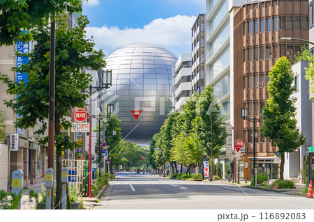 名古屋市伏見都市風景 長島町通 名古屋市科学館 名古屋市伏見都市風景 長島町通 名古屋市科学館 116892083
