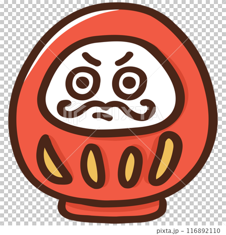 Japanese Daruma Doll 116892110