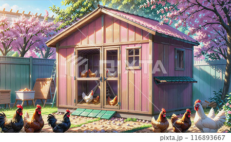 「ニワトリ小屋」 「ニワトリ小屋」 116893667
