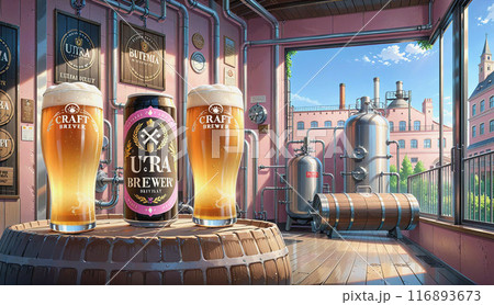 「クラフトビールタンク」 116893673