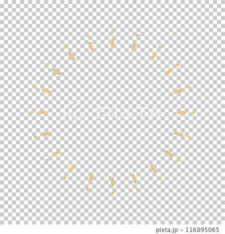 Round glitter decorative frame - Simple and cute design material with sparkling decoration Round glitter decorative frame - Simple and cute design material with sparkling decoration 116895065