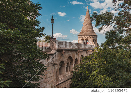 Fisherman's Bastion in Budapest city, Hungary Fisherman's Bastion in Budapest city, Hungary 116895472