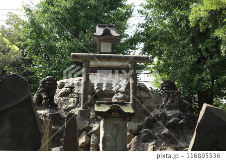 羽田神社 富士塚 羽田神社 富士塚 116895536