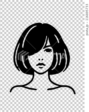 美麗的女人的臉 116895733